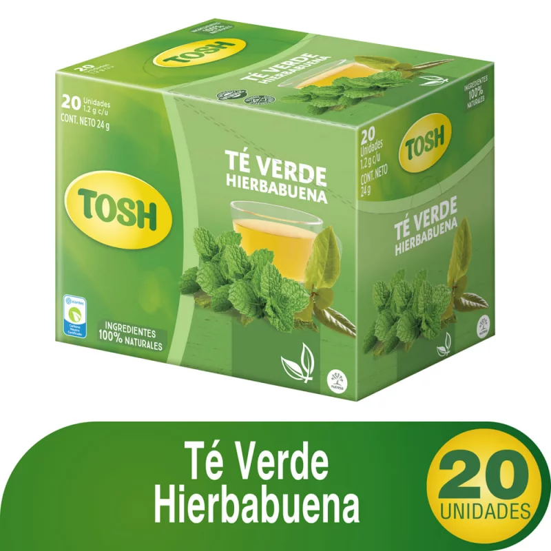 Te Toshx24gx20 Sobres Verde Hierbabuena