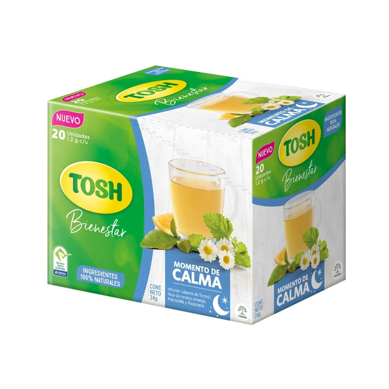 Aromatica Tosh Momentos De Calma 20 Sobres 18 Gr