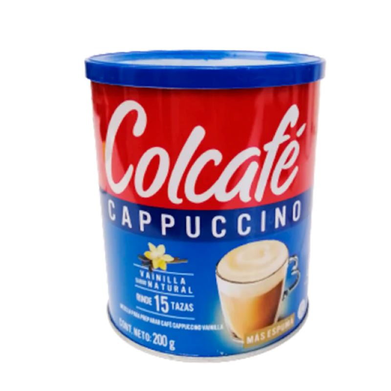 Cappuccino Colcafe Vainilla 200 Gr