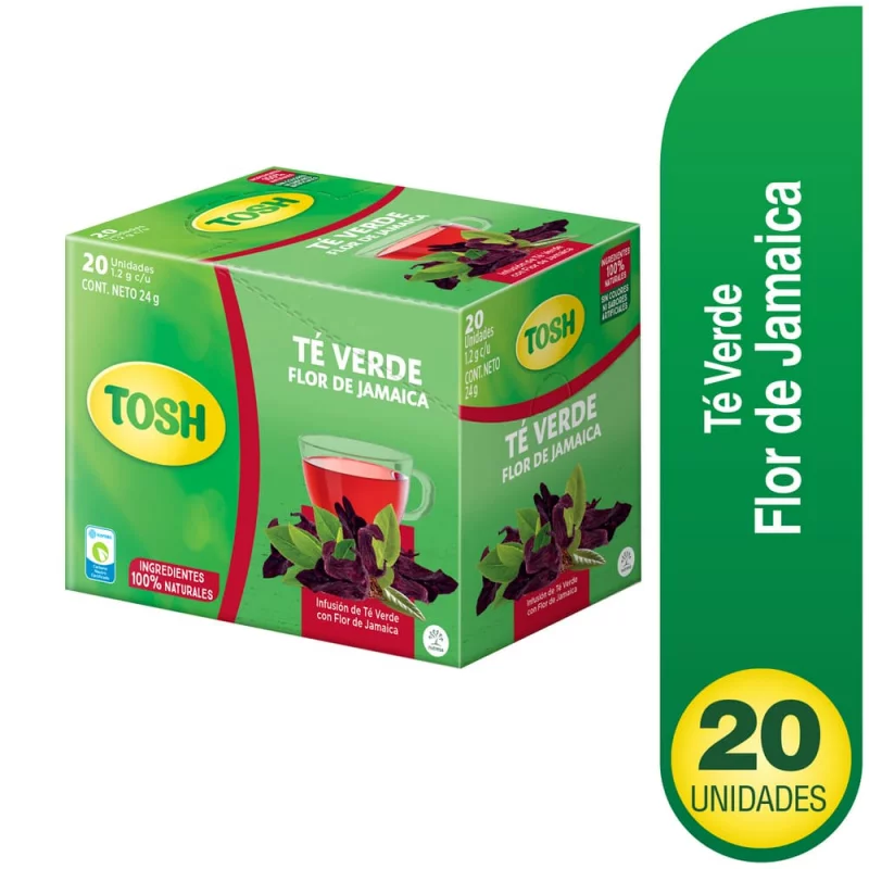 Te Tosh Verde Flor De Jamaica