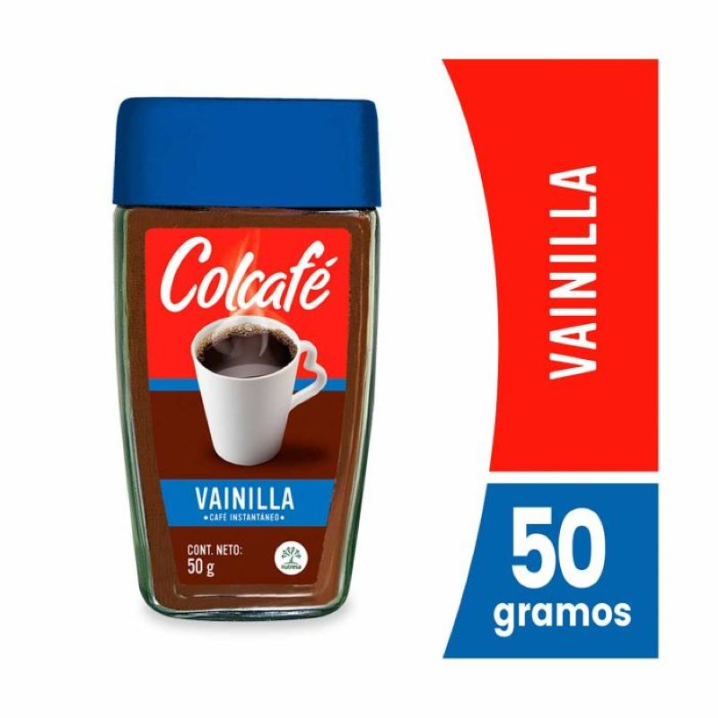 Cafe Colcafe Vainilla Frasco 50 Gr