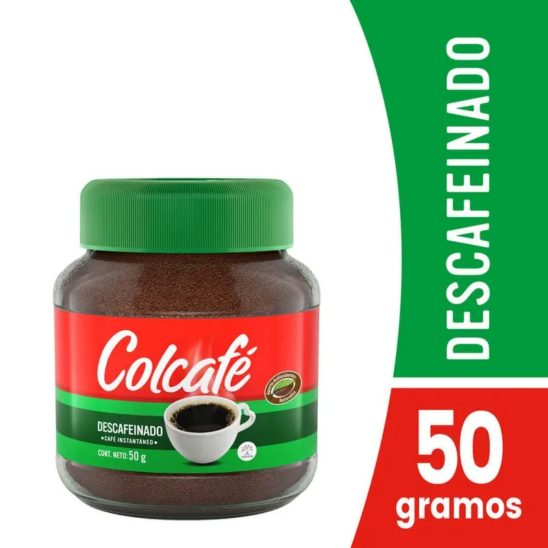 Cafe Colcafe Descafeinado 50g
