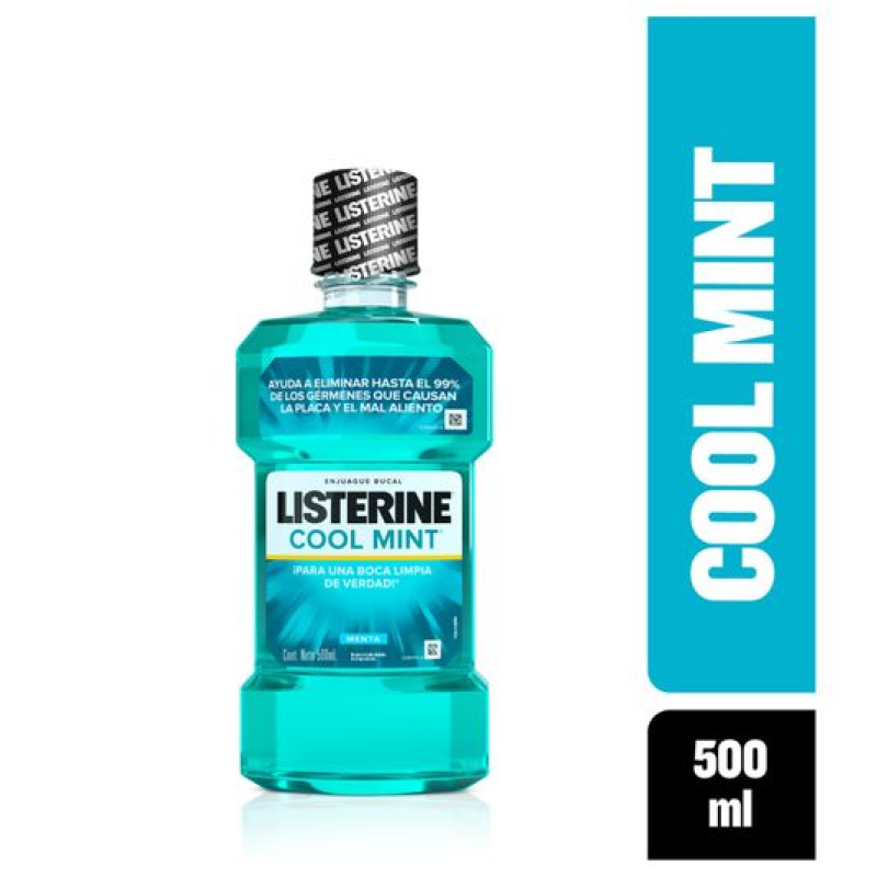 Enjuague Bucal Listerine Coolmint 500 Ml