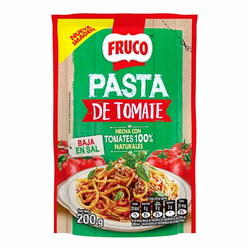 Pasta Tte Frucox200g Doypack