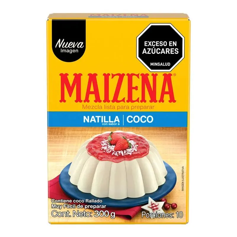 Natilla Maizena Coco X600g