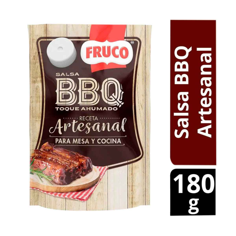 Salsa Fruco Bbq Artesanal Doypack 180 Gr