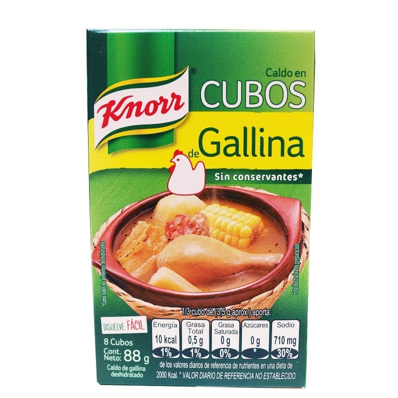 Caldo Gall Knorr Cubos 11gx8und