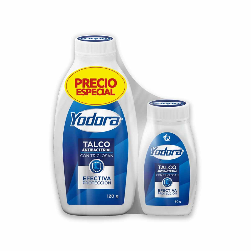 Talco Yodora Con Triclosan 120