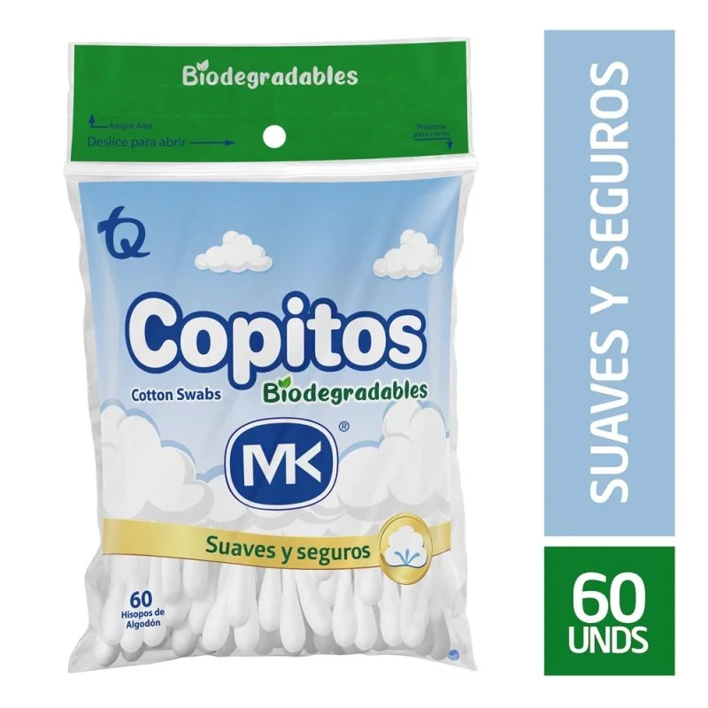 Copitos Biodegradables Mkxbolsa 60