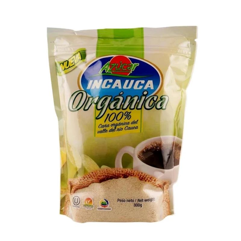 Azucar Incauca Organica Doypack 800 Gr