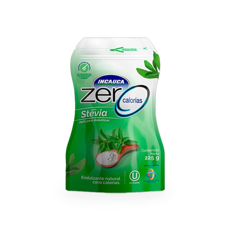 Endulzante Incauca Natural Con Stevia 225 Gr