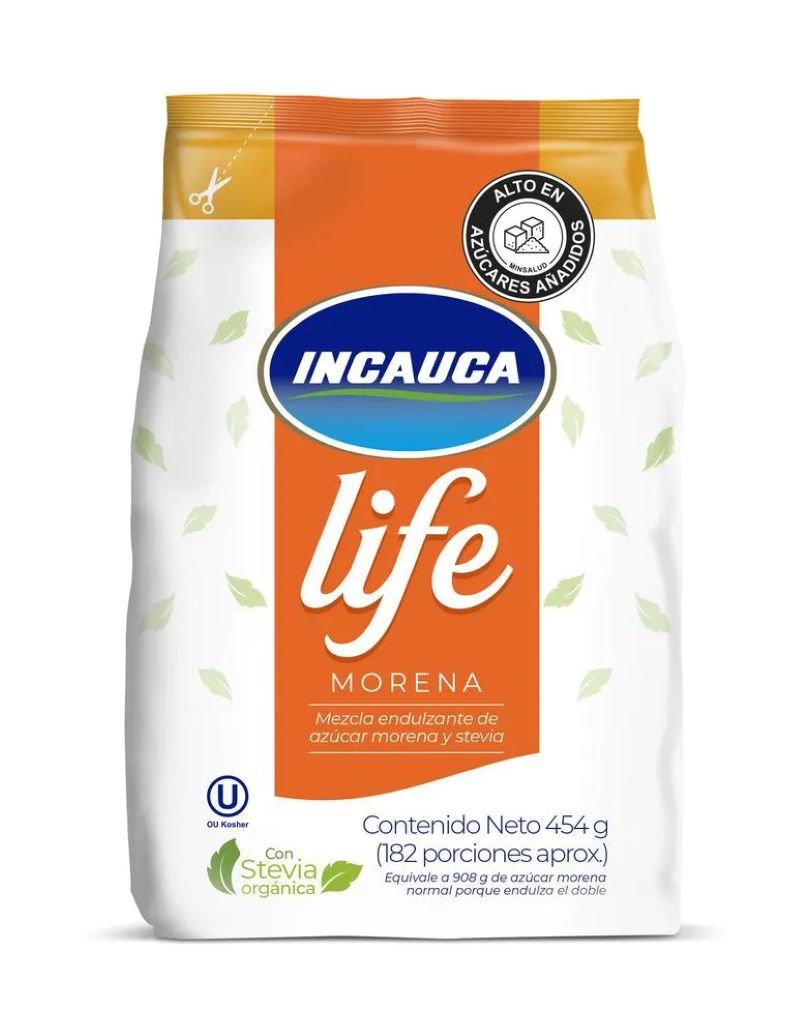 Azucar Incauca Life Morena 454 Gr