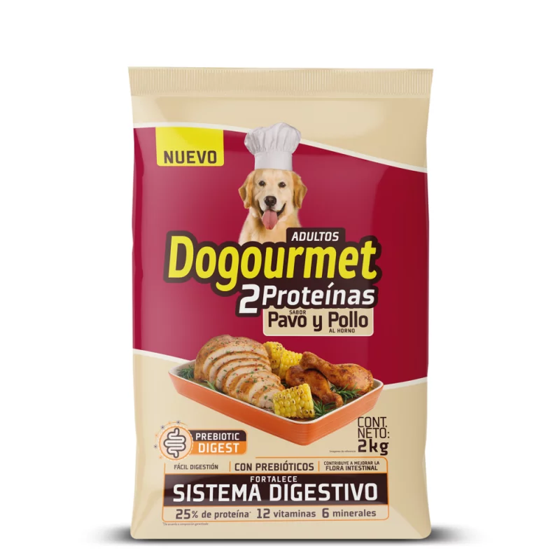 Concentrado Dogourmet Pavo Y Pollo 2000 Gr