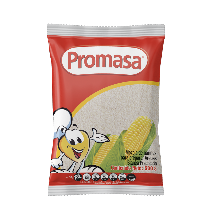 Harina De Maiz Promasa Blanca 500