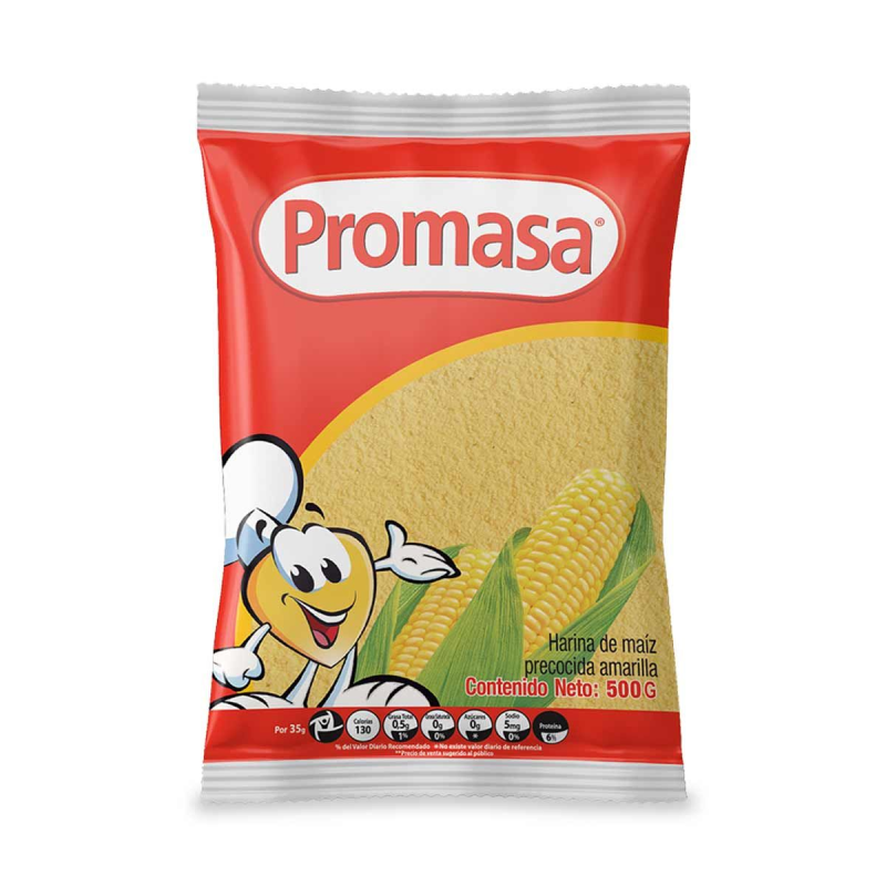 Harina De Maiz Promasa Amarilla 500