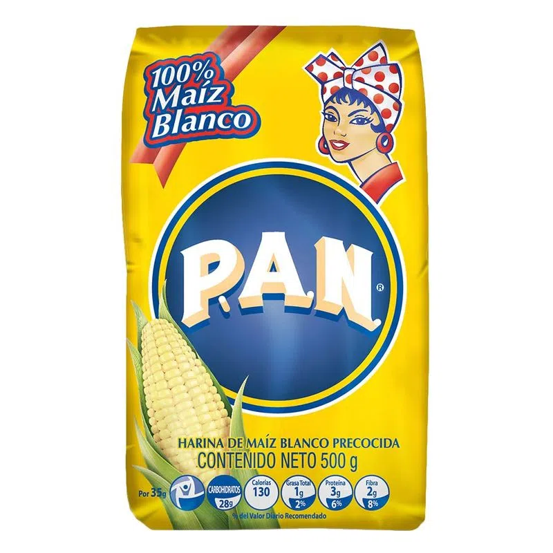 Harina De Maiz Pan Blanca 500