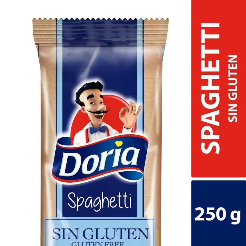 Pasta Doria Spaguetti Sin Glten 250 Gr