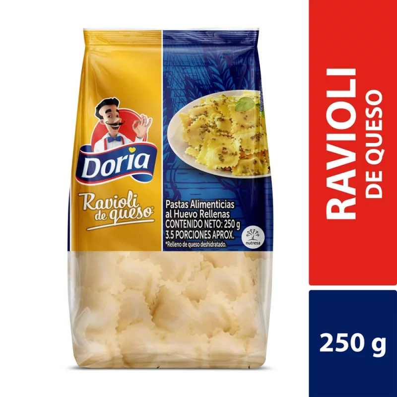 Ravioli Con Queso Doriax250gr