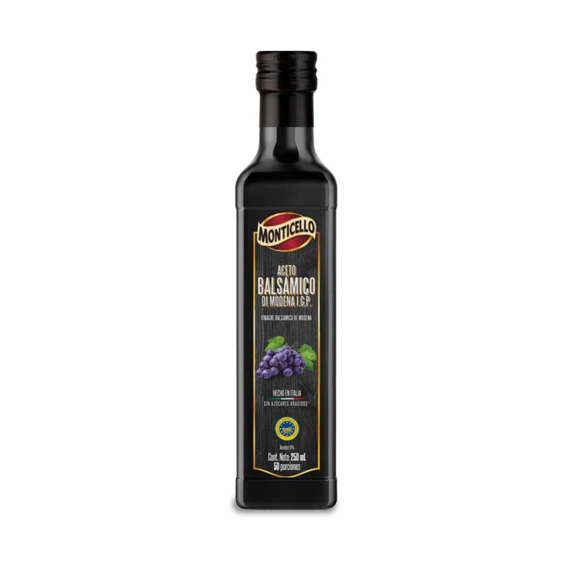 Vinagre Monticello Balsamico 250 Ml