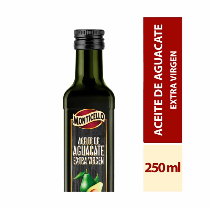 Aceite Monticello Virgen De Aguacate 250 Ml