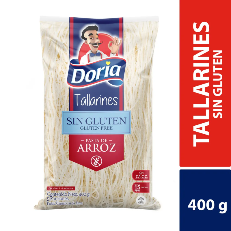 Tallarin Sin Gluten Arroz Doriax400g