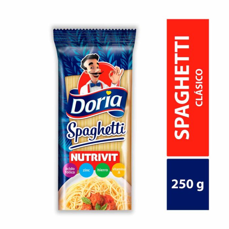 Pasta Doria Spaguetti 250 Gr