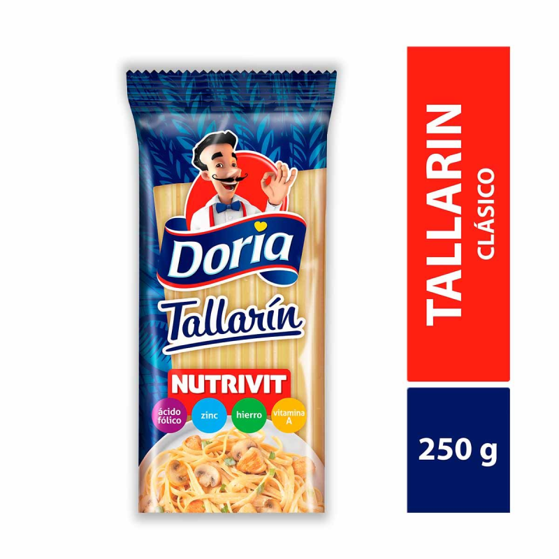Pasta Doria Tallarin 250 Gr
