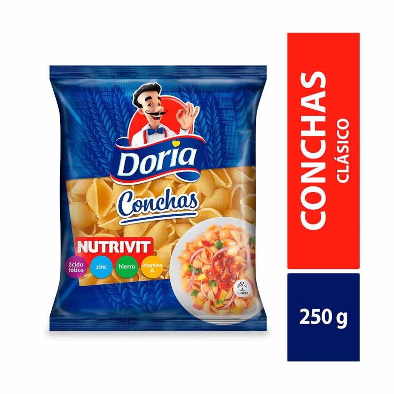Pasta Doria Conchas 250 Gr