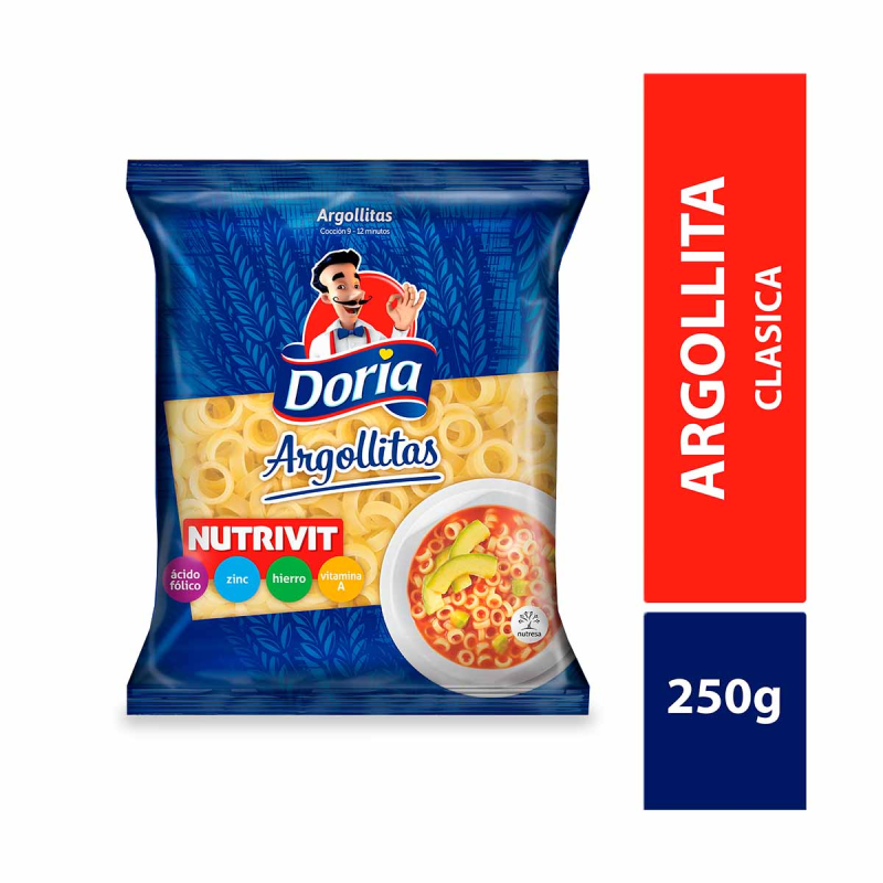 Pasta Doria Argolltias 250 Gr