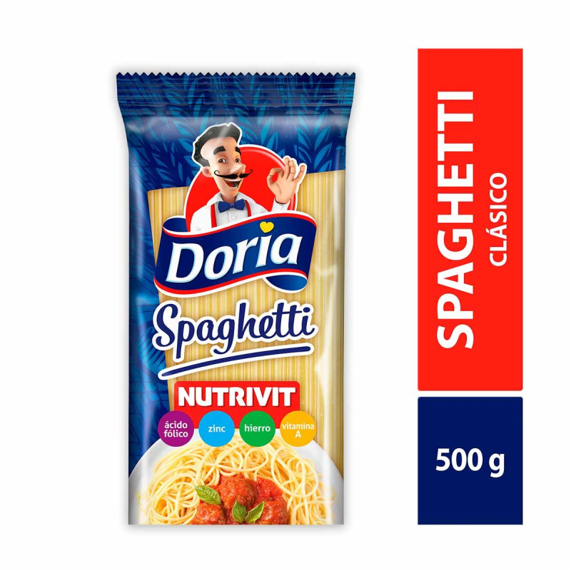Pasta Doria Spaguetti 500 Gr