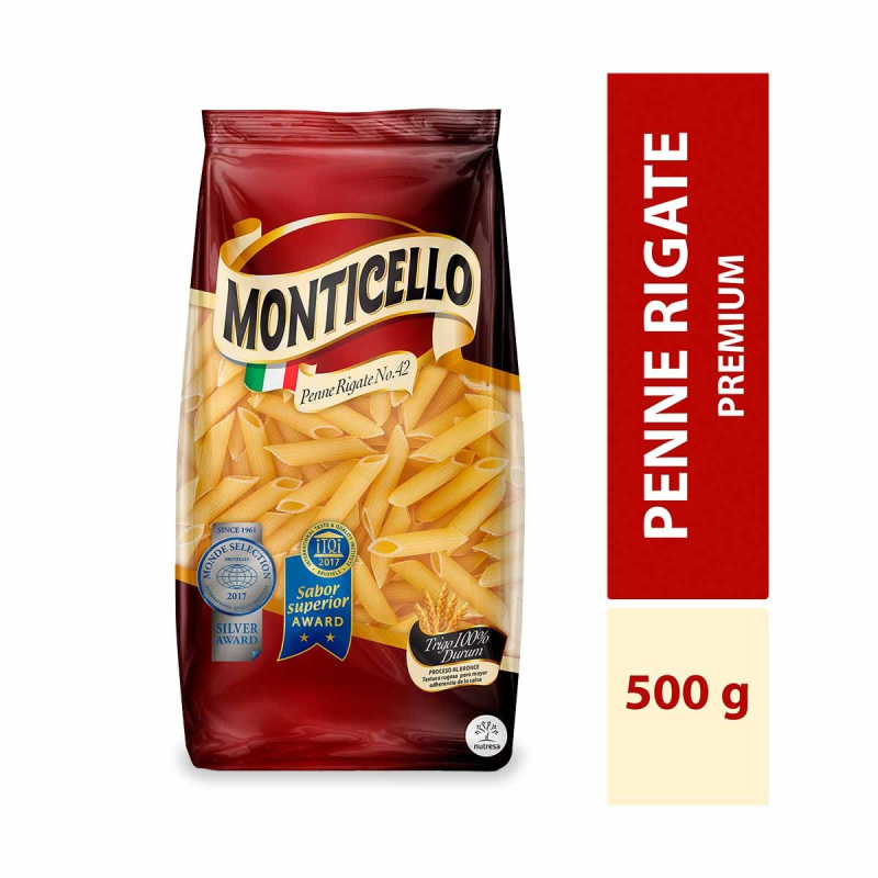 Pasta Monticello Rigatte 500 Gr