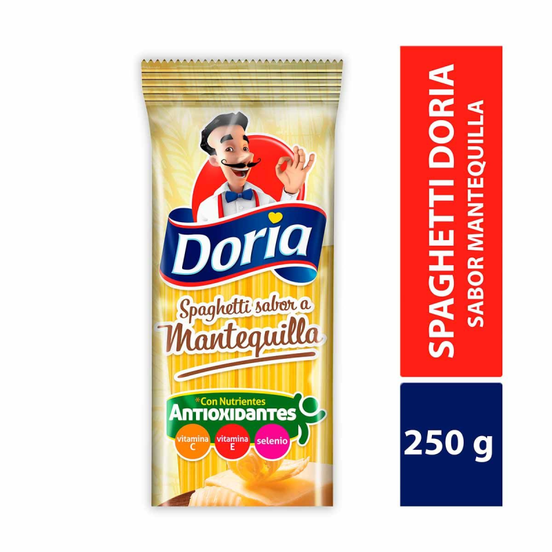 Pasta Doria Spaguetti Mantequilla 250 Gr