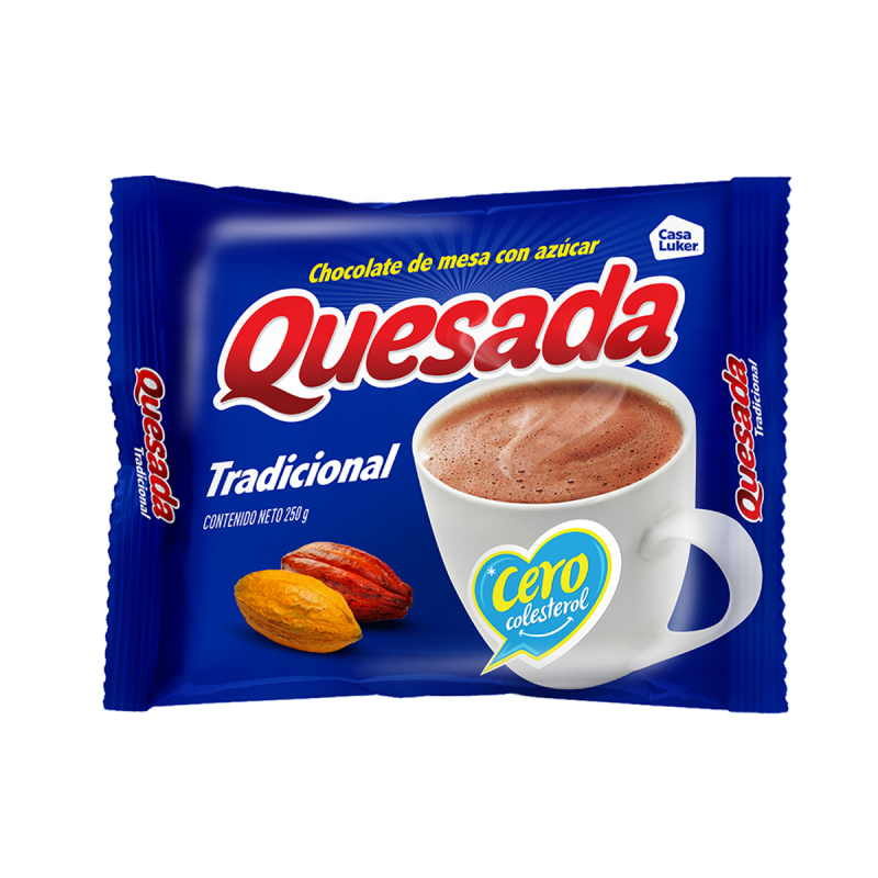 Chocolate Quesada Tradicional 250 Gr