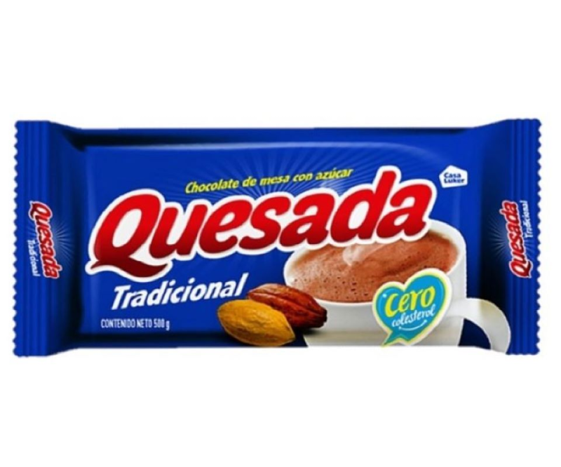 Chocolate Quesada Tradicional 500 Gr