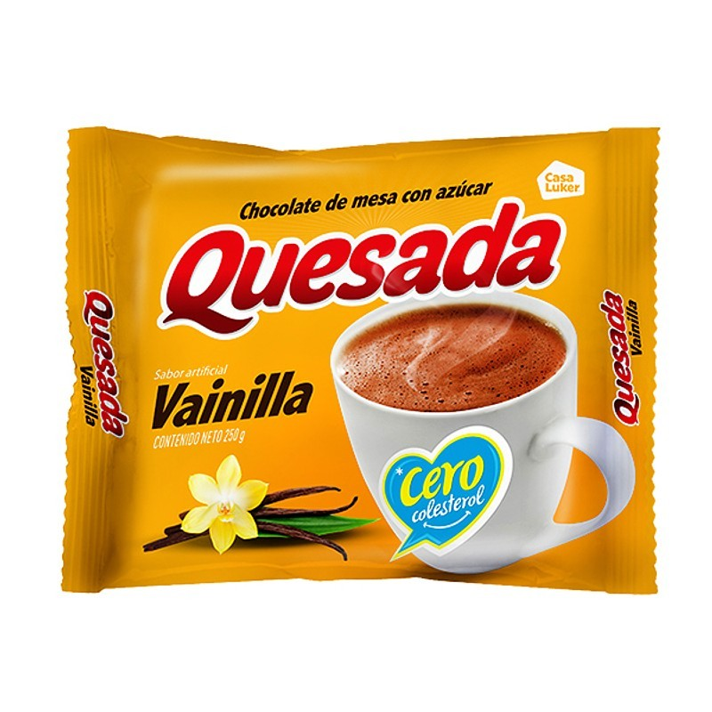 Chocolate Quesada Vainilla 250 Gr