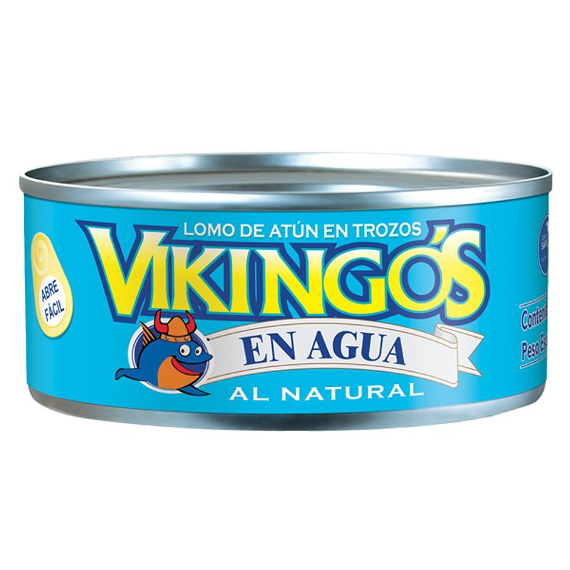 Atun Vikingos Lomo En Agua 160 Gr
