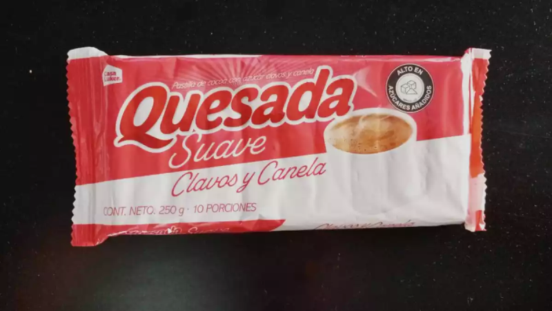 Chocolate Quesada Suave Clavos Y Canela 250 Gr