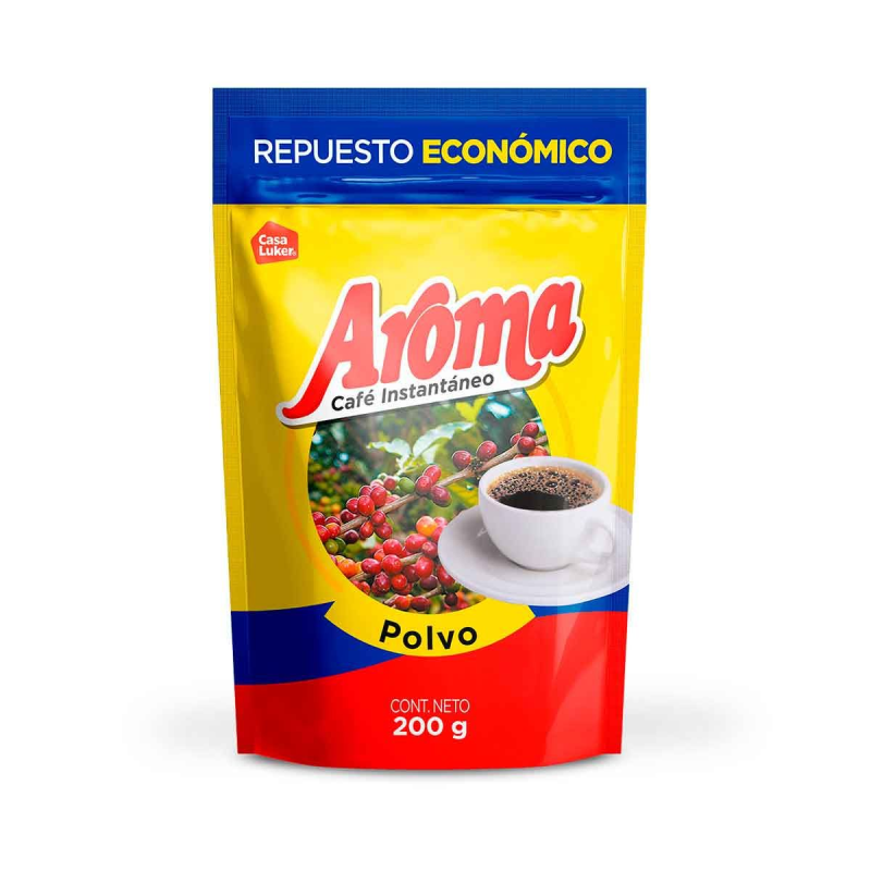 Cafe Aroma Soluble Doypack 200 Gr