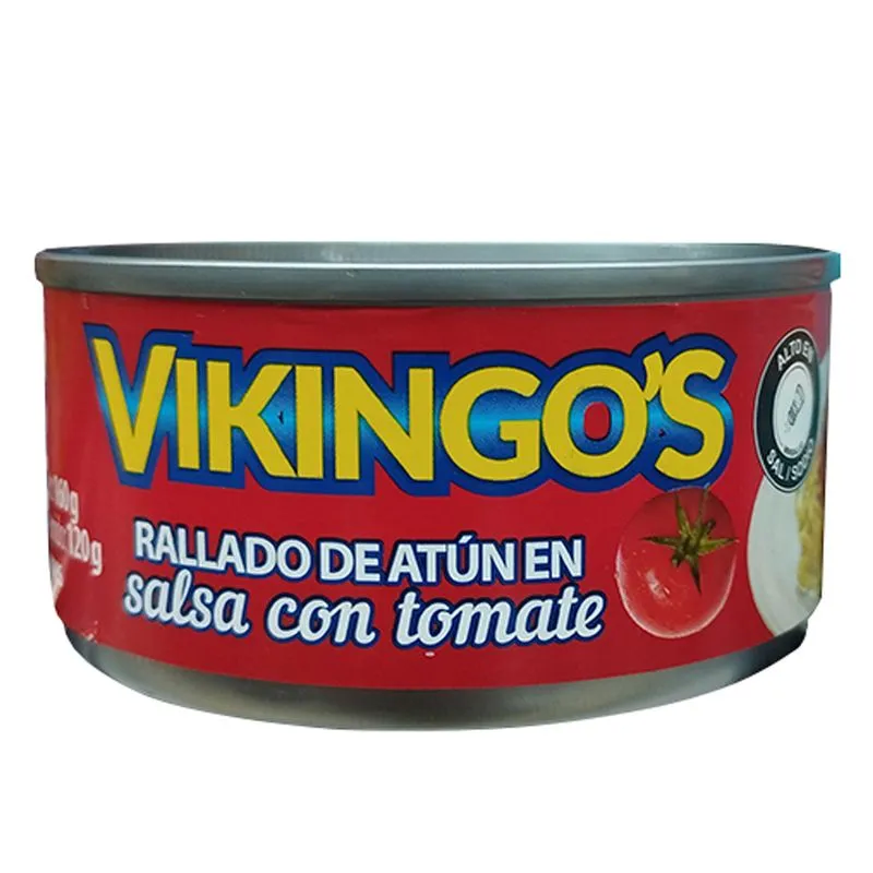 Atun Vikingos Rallado Salsa De Tomate 160 Gr