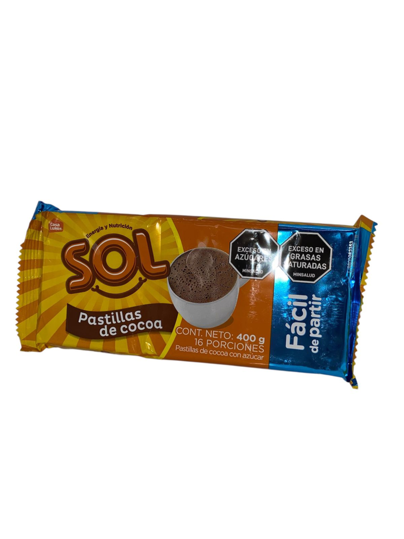 Chocolate Cocoa Solxx 400g