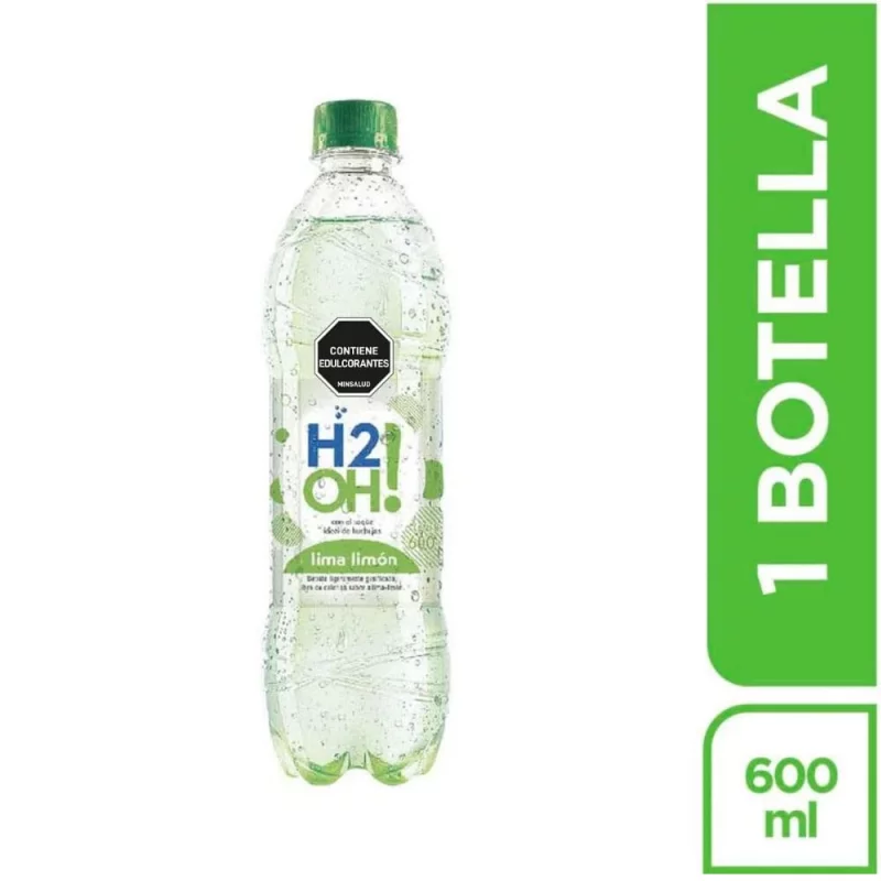 Agua H2ox600ml Lima Limon