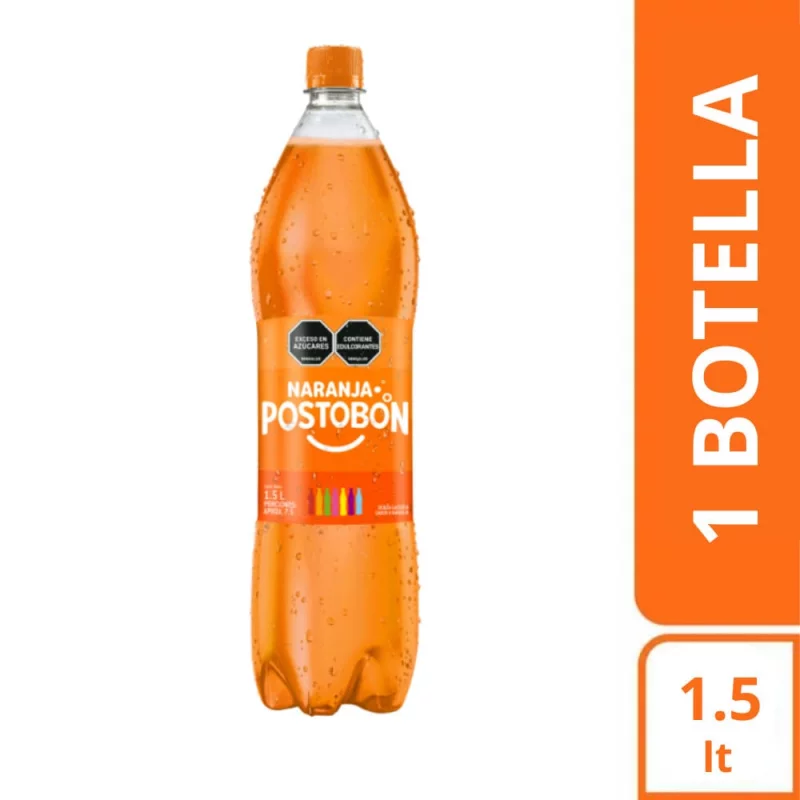 Gaseosa Postobon*1.5l Naranja