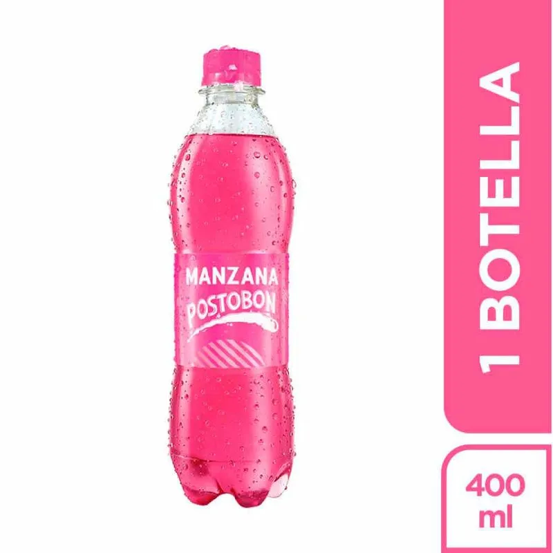 Gaseosa Postobon Manzana 400 Ml