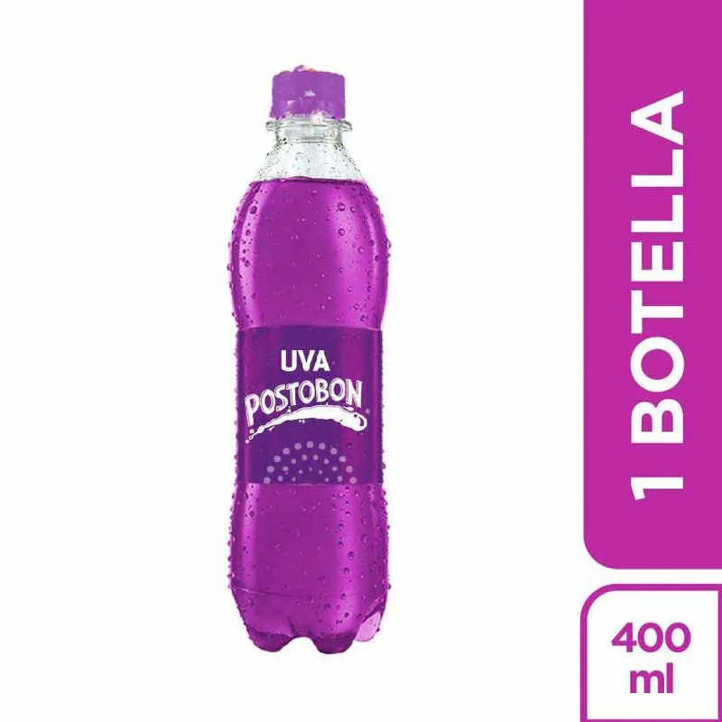 Gaseosa Postobon Uva 400 Ml