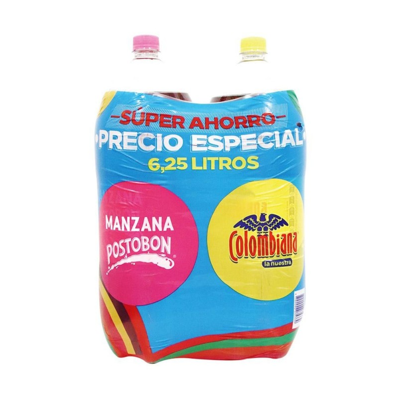 Gaseosa Postobon Surtido 2 Und 3125 Ml