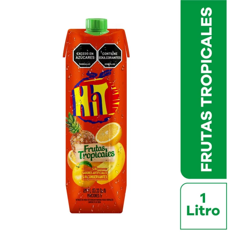 Jugo Hitx1l Tetra Frutas Tropicales