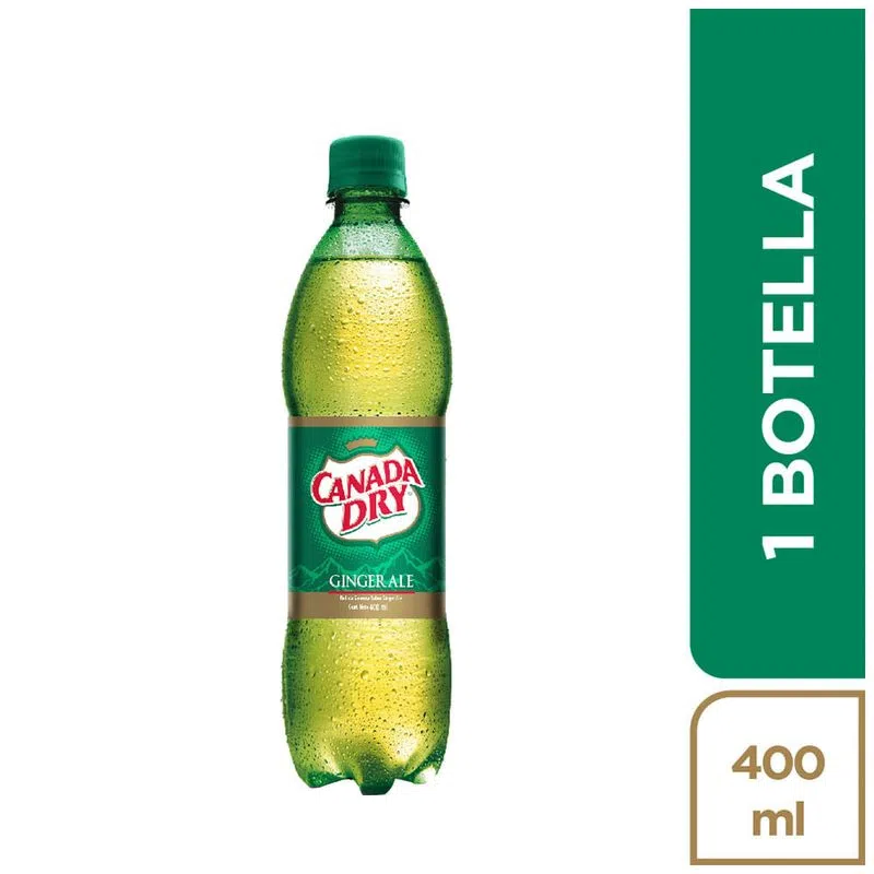 Gaseosa Ginger Canada Dry 400 Ml