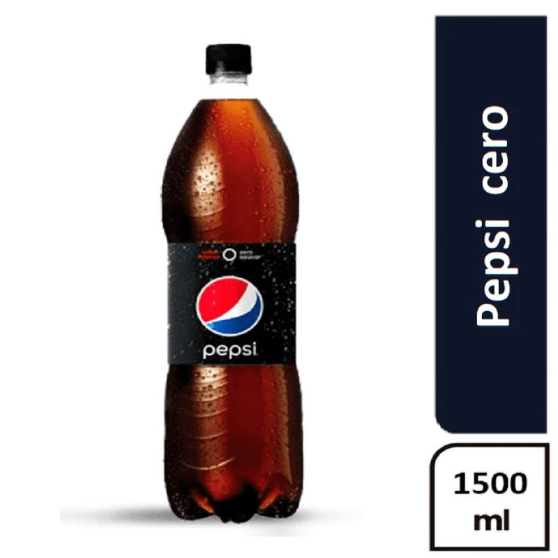 Gaseosa Pepsi Cero Azucar 1500 Ml