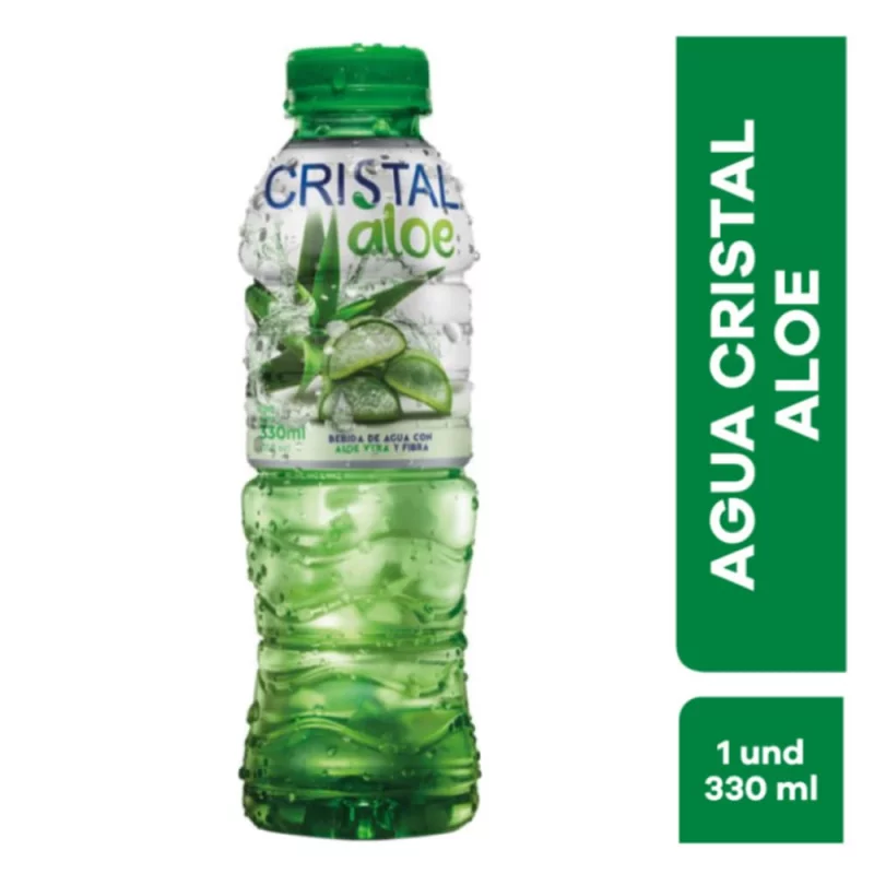 Agua Cristalx330ml Aloe