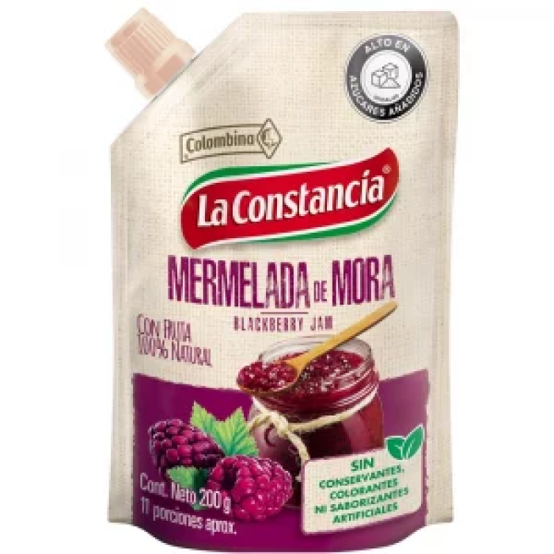 Mermelada La Constancia Mora 200 Gr